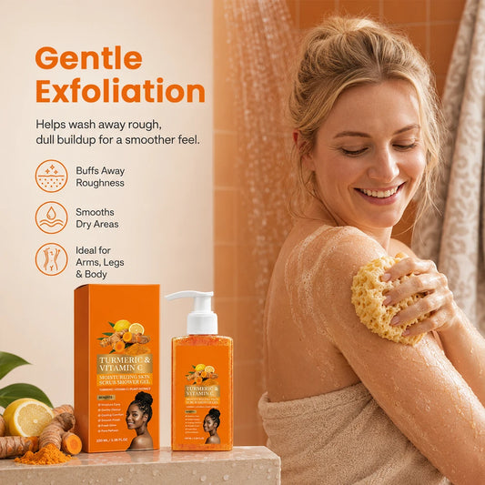 Turmeric Vitamin C Exfoliating Body Wash