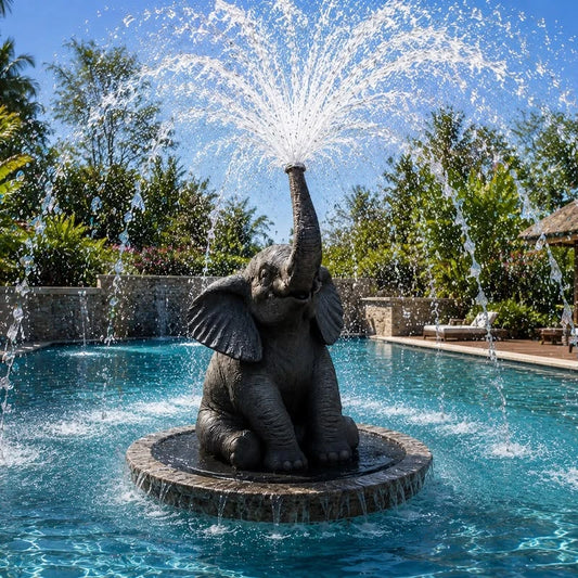 Floating Solar Fountain Pump with LED Lights