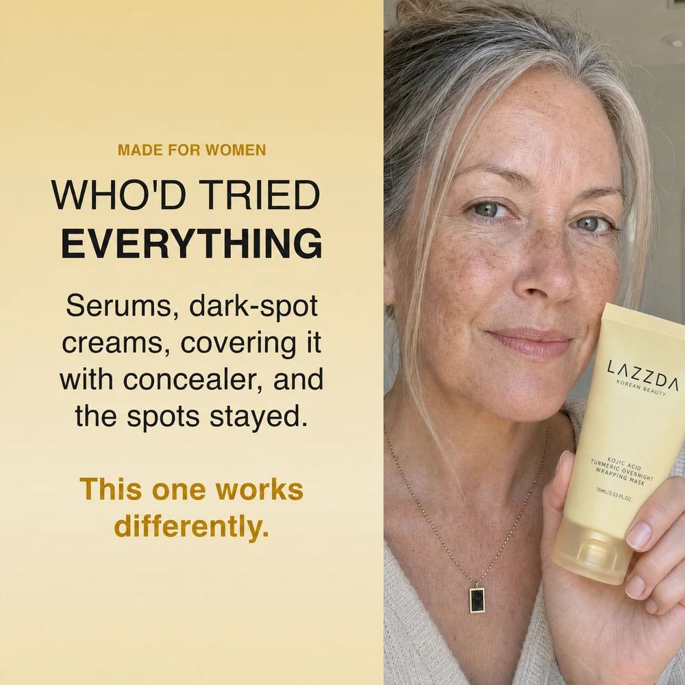 Turmeric and Kojic Acid Overnight Mask
