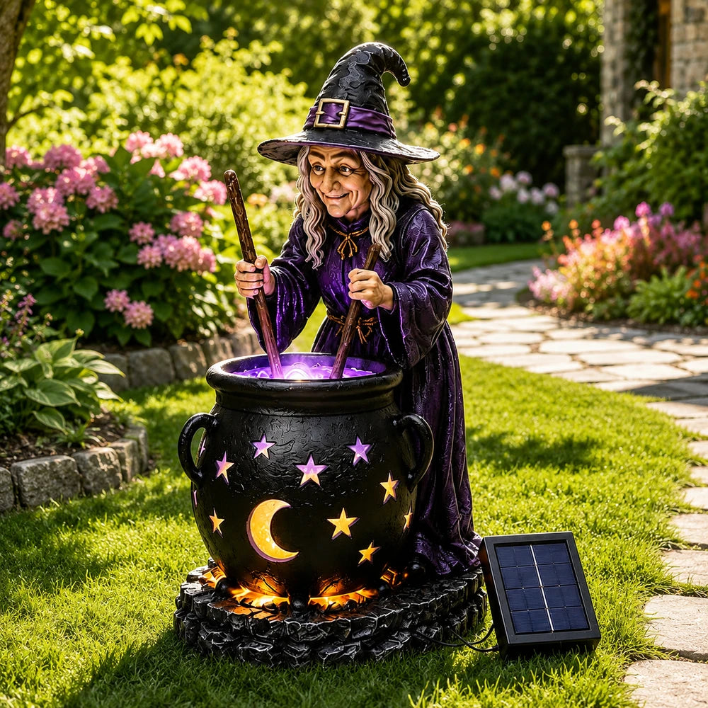 Solar Witch Cauldron Light