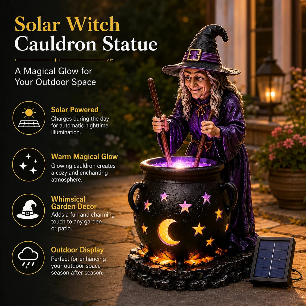 Solar Witch Cauldron Light