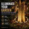 Solar Ring Tree Light