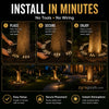 Solar Ring Tree Light