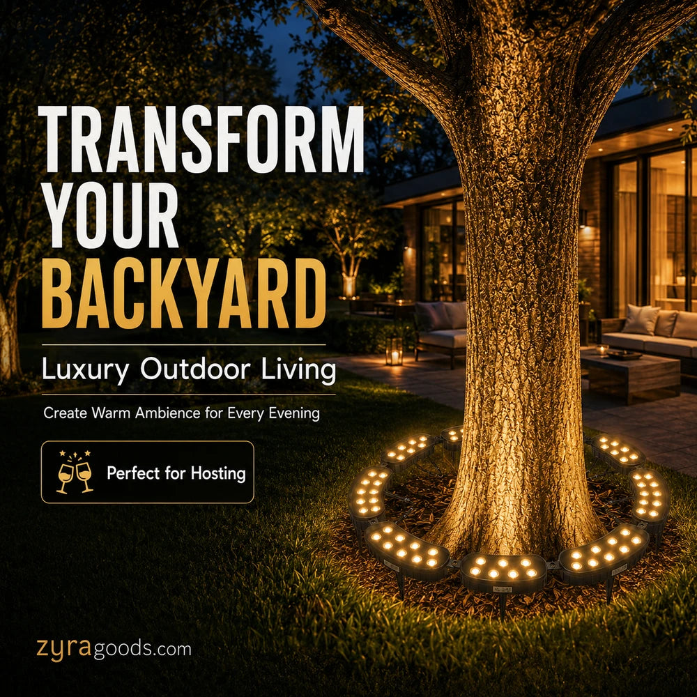 Solar Ring Tree Light